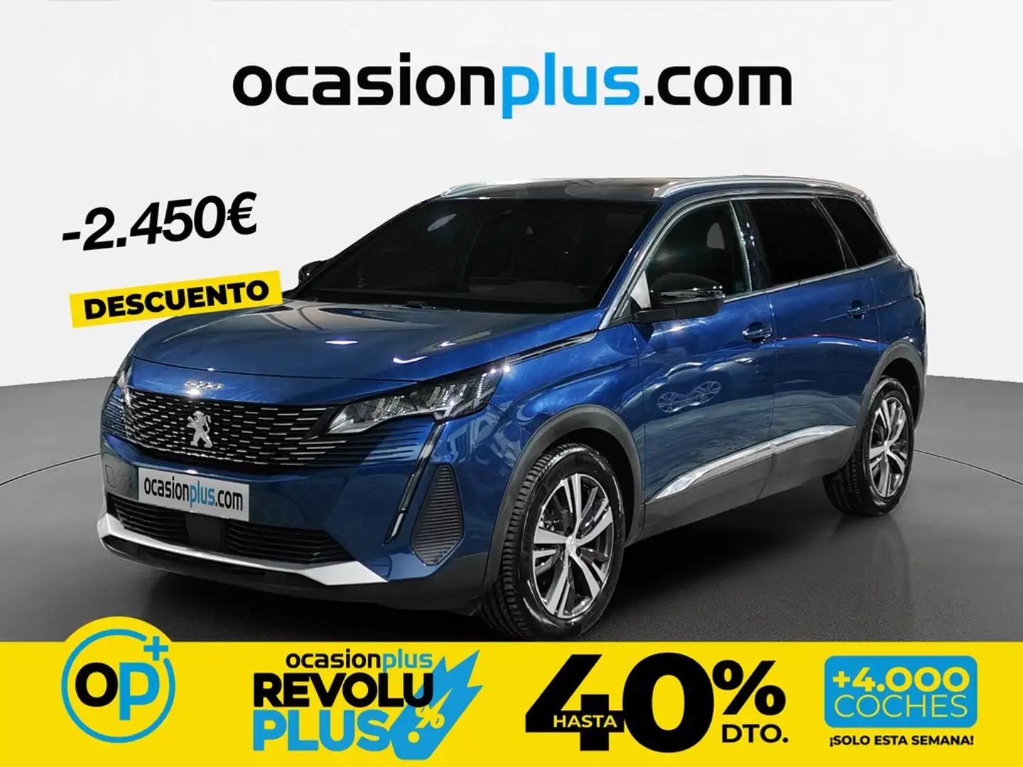 Peugeot 5008 1.5BlueHDi S&S Allure Pack EAT8 130 Blau - 1