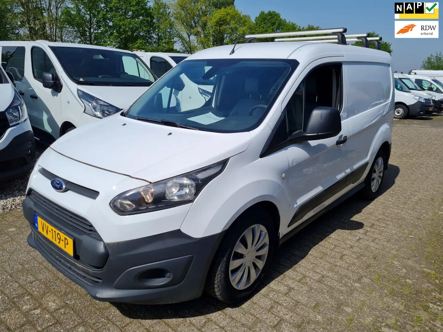 Ford Transit Connect 1.6 TDCI L1 Ambiente airco cruise pdc Wit - 1