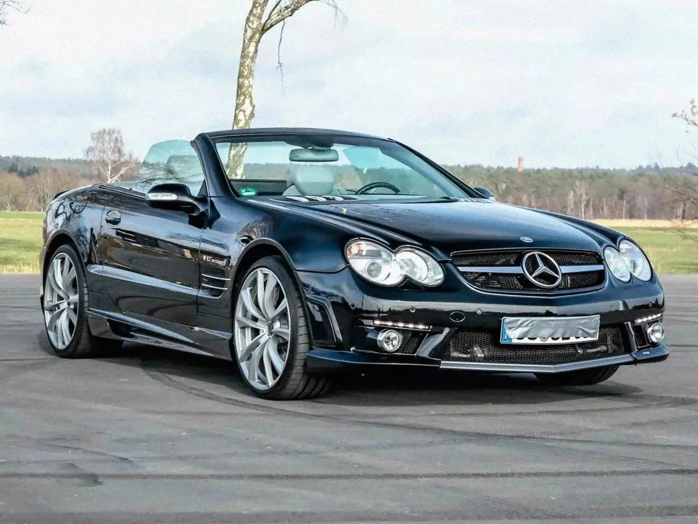 Mercedes-Benz SL 230 R230 Schwarz - 2