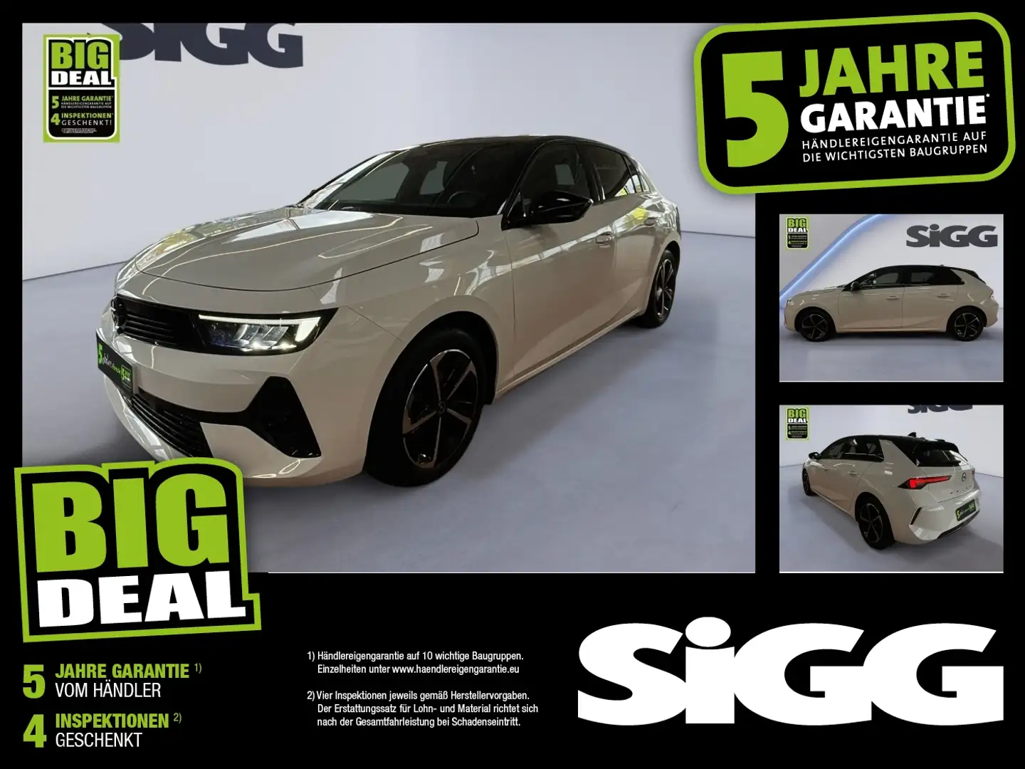 Opel Astra L 1.2 Turbo GS 2xKlima 360 AUT DynLicht Blanco - 1