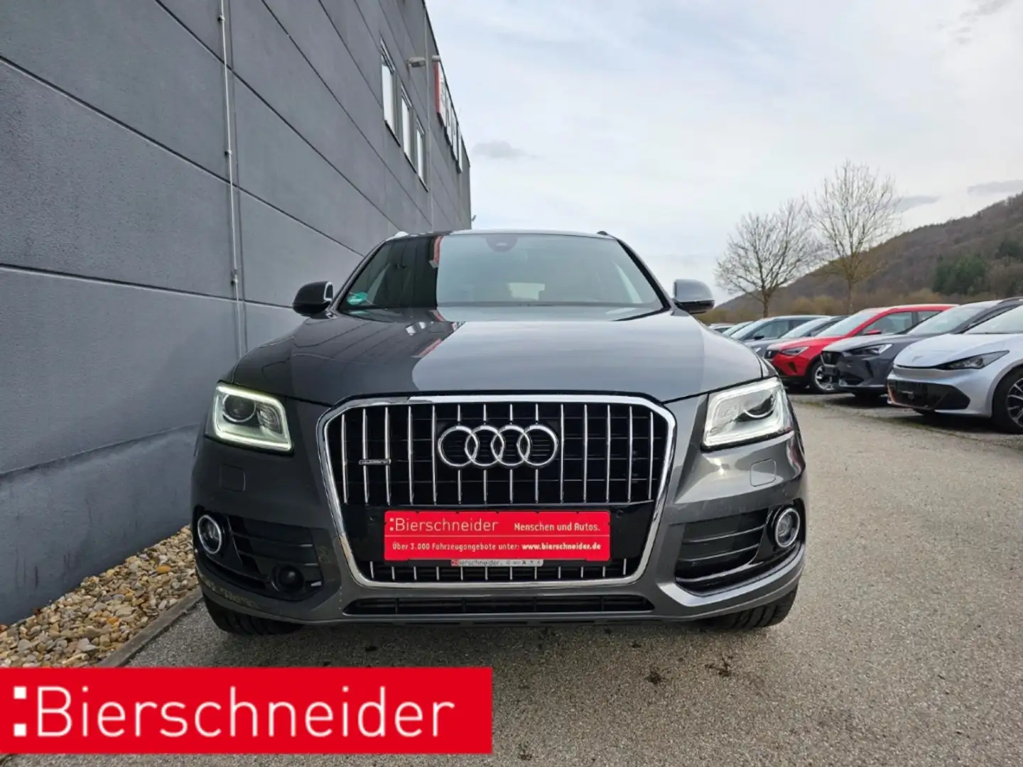 Audi Q5 3.0 TDI quattro S Line Standheizung LEDER PANO TOT Szürke - 2