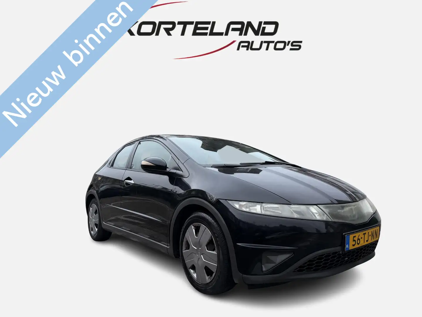 Honda Civic 1.8 Comfort Zwart - 1
