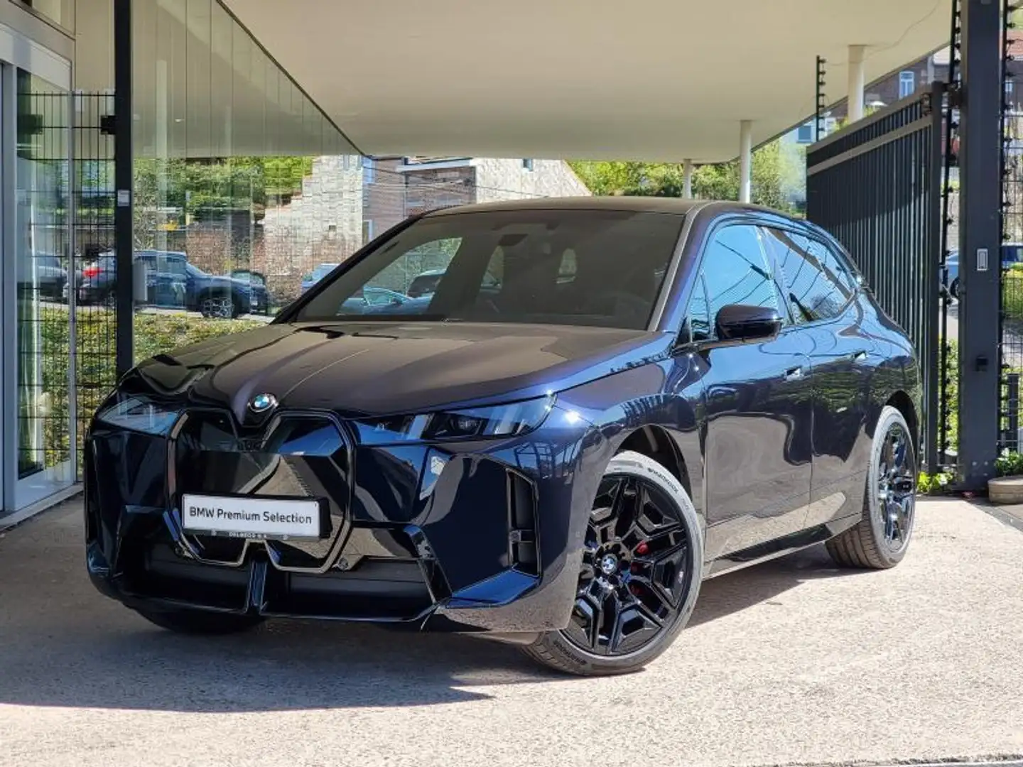 BMW iX 45 Facelift Zwart - 1