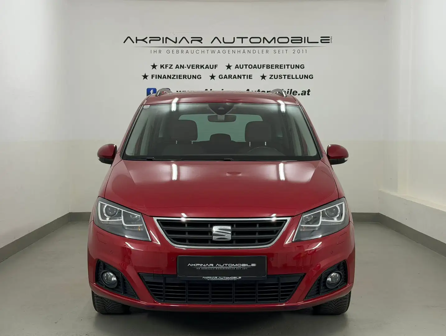 SEAT Alhambra 2.0 TDI Ecomotive NAVI - AHK - KEYLESS GO Rot - 2
