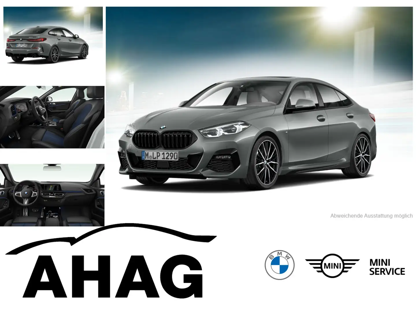 BMW 220 i Gran Coupe M Sport Panorama Klimaaut. HIFI Grau - 1