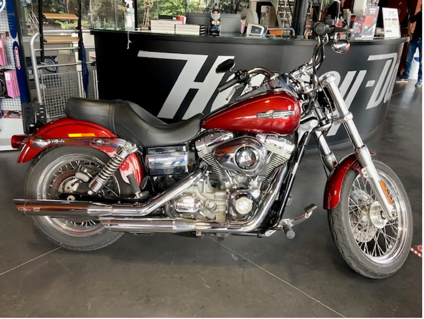 Harley-Davidson Super Glide SUPERGLIDE Piros - 1