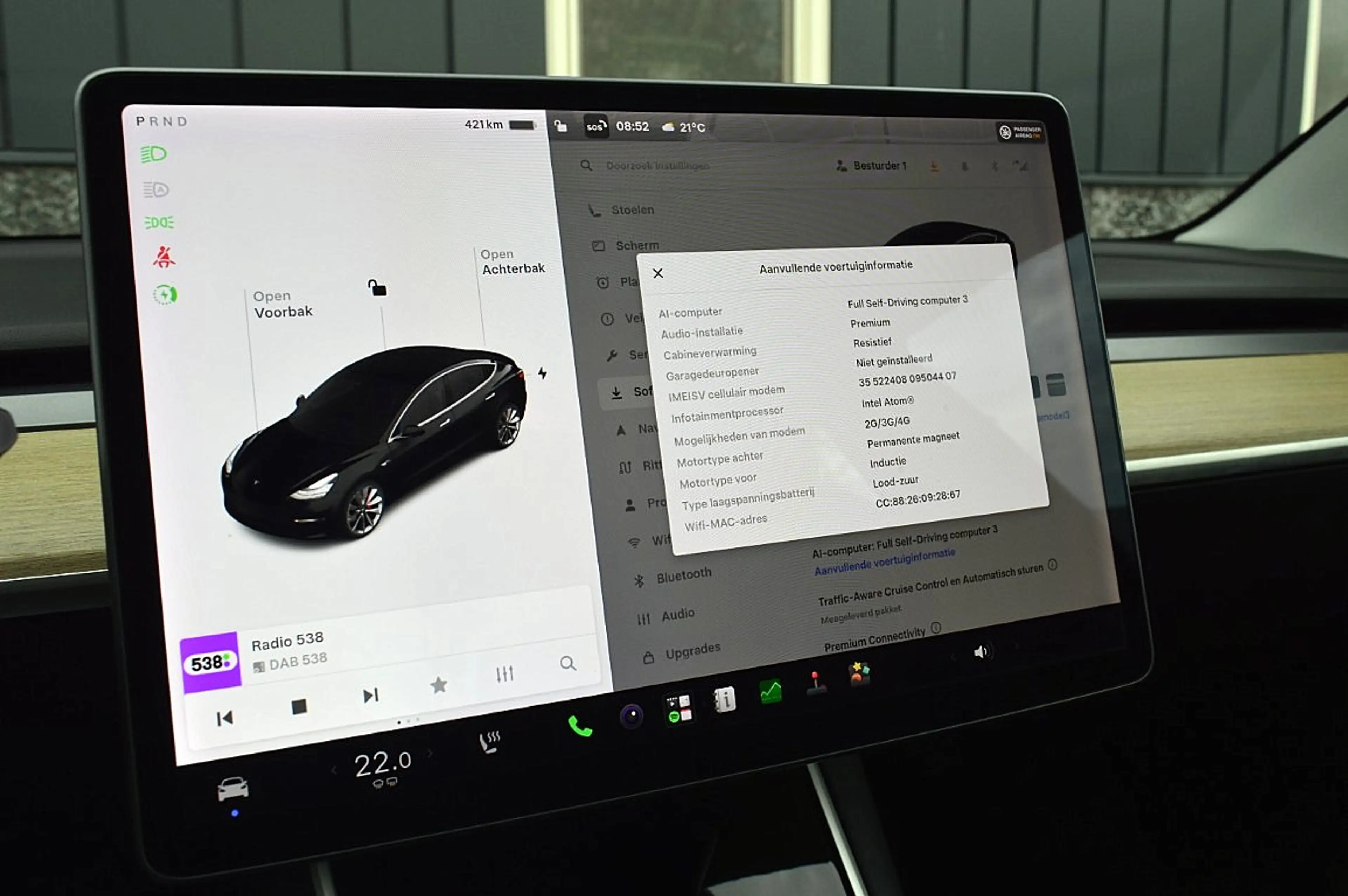 Tesla Model 3 Performance AWD 75 kWh SOH 86.5% Rijklaarprijs-Gar — photo 26