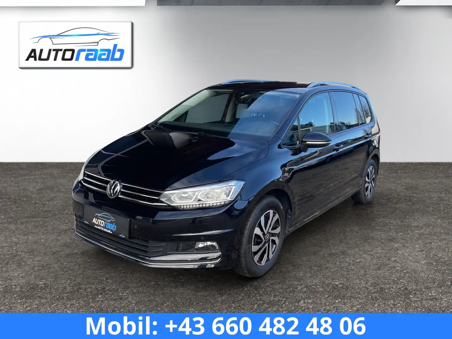 Volkswagen Touran Comfortline 2,0 TDI DSG *LED*AHV*RFK*WSS-HZ*ACC Schwarz - 1