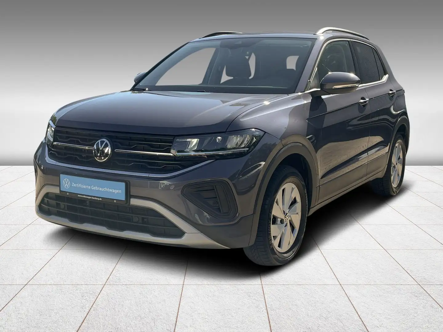Volkswagen T-Cross 1.0 TSI Life PDC Klima Navi Sitzhzg Grau - 2