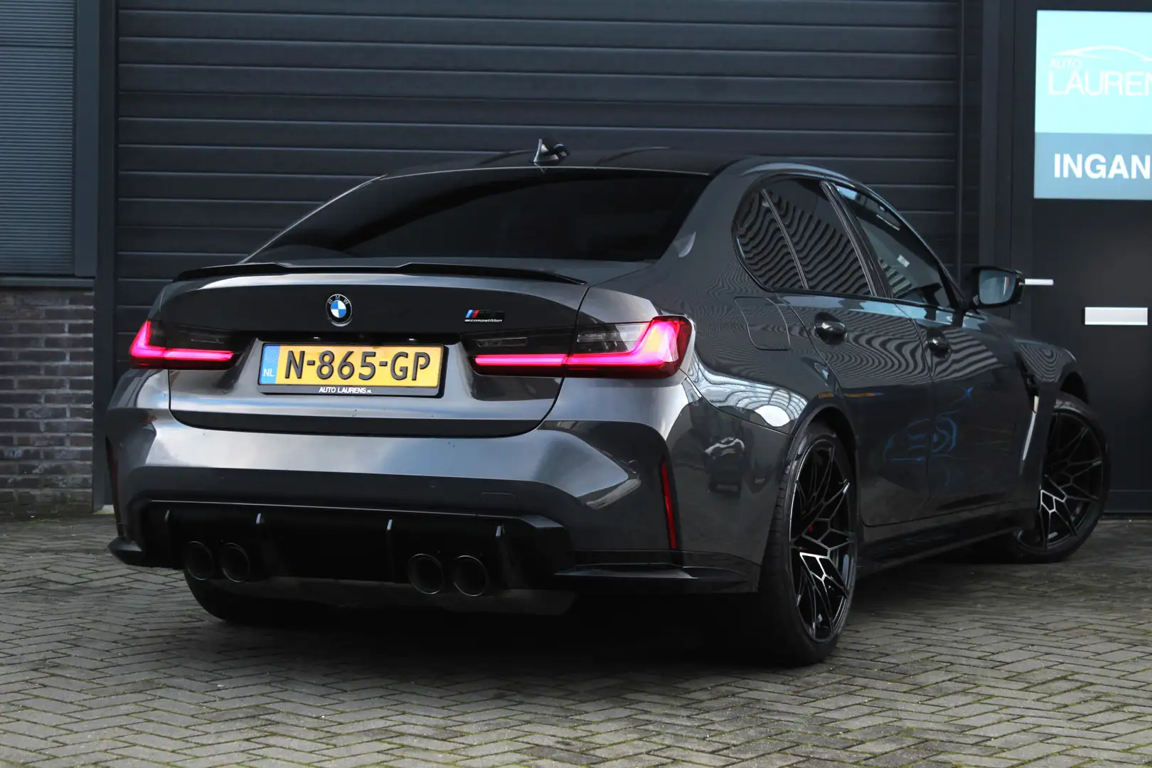 BMW M3 3-serie Competition | Carbon | H&K | Laser | Memor Gris - 2
