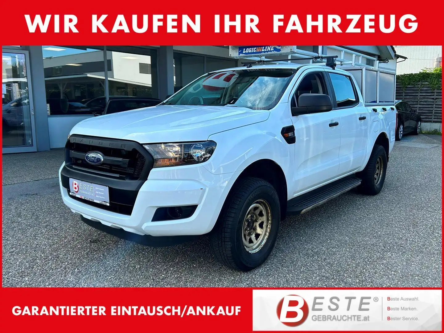 Ford Ranger RANGER DOPPELKAB XL 2.2TD 160PS M6 3.55 Weiß - 1