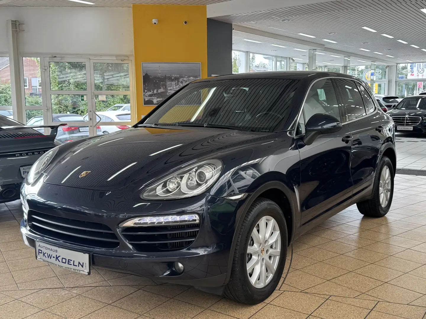 Porsche Cayenne Bi XENON*PDLS*ESSD*NAVi*LEDER*PSM*PTS* Blau - 1