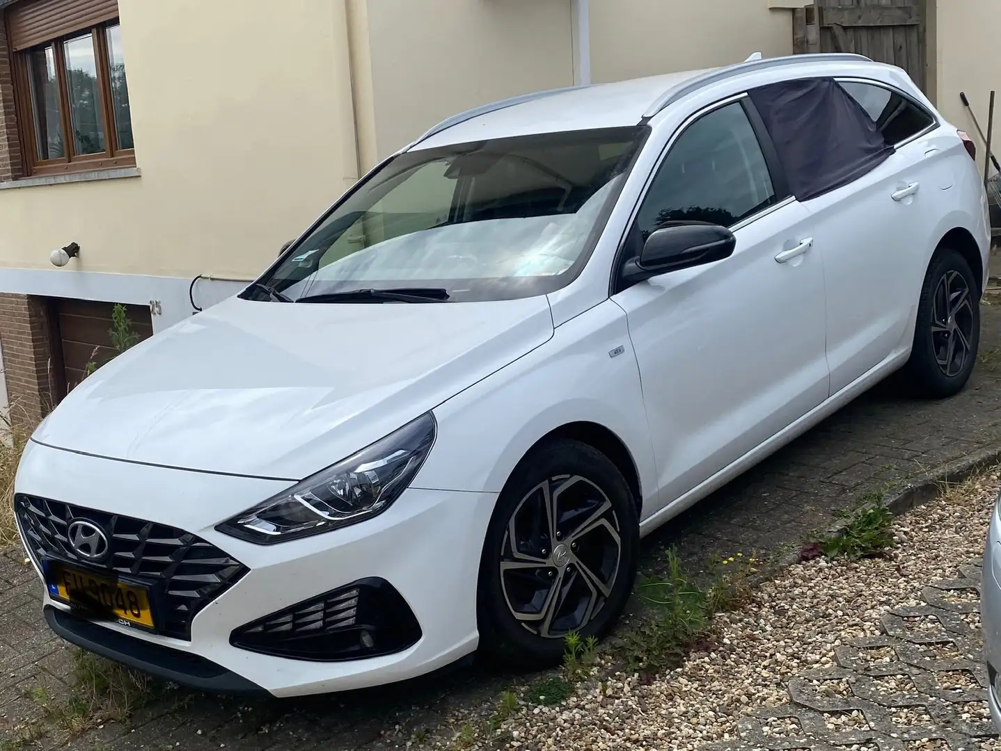 Hyundai i30 Hybridé diesel électrique novc Blanc - 1