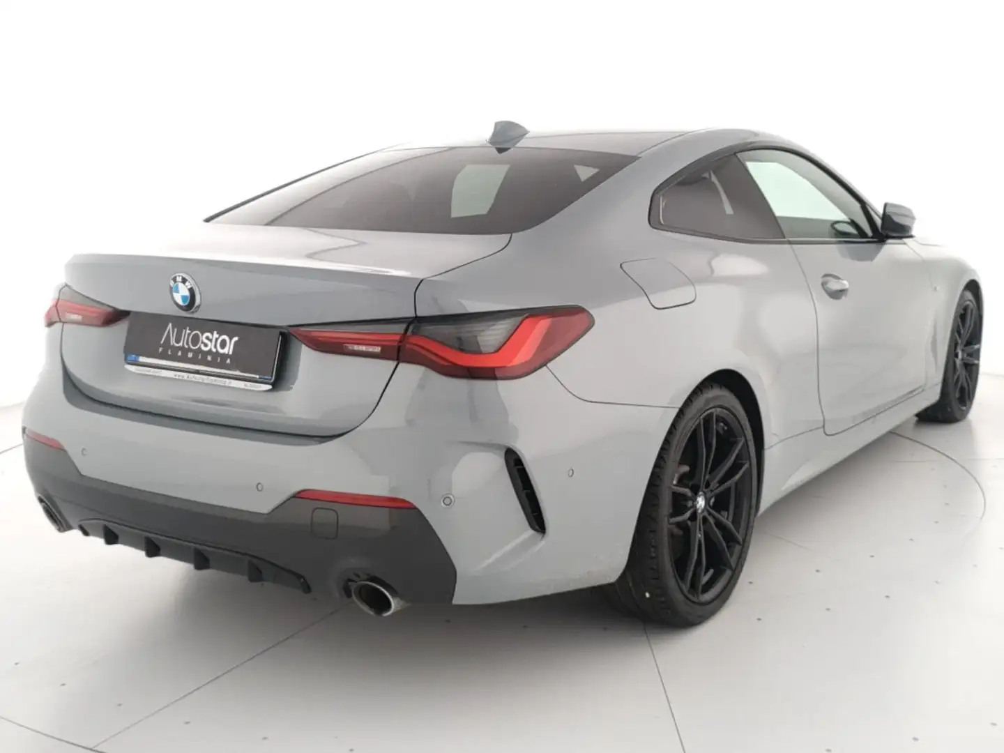 BMW 430 430d Coupe mhev 48V xdrive Msport auto Grigio - 2