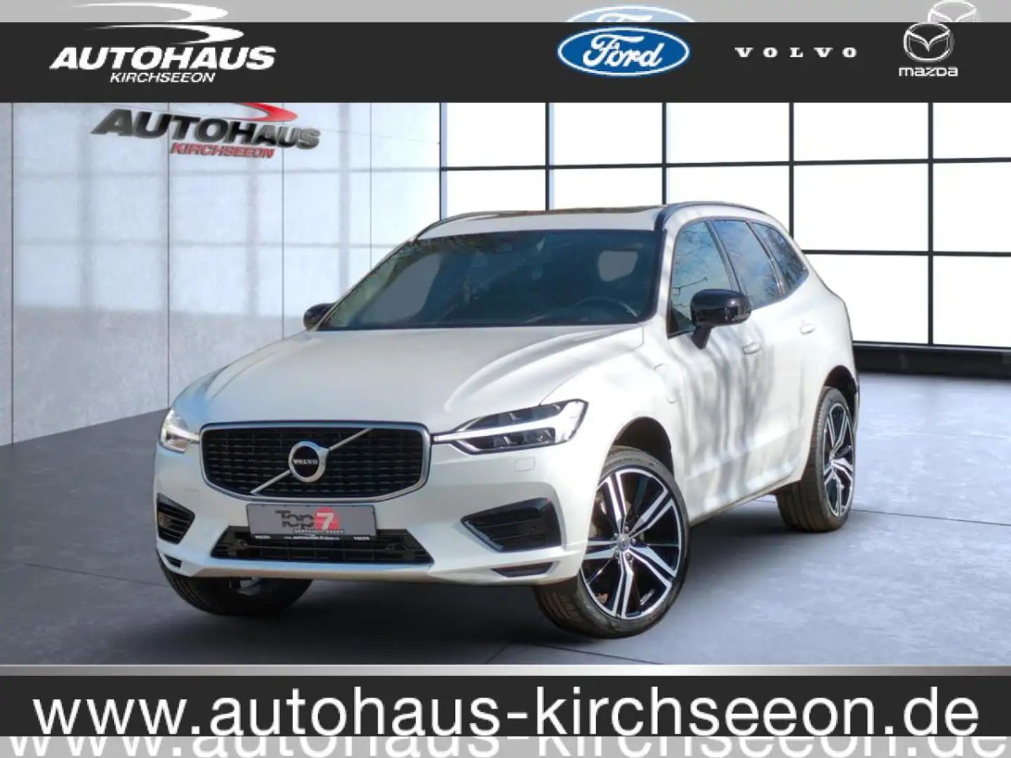 Volvo XC60 T8 TwinEngine R-Design Plug-In Hybrid AWD LED Weiß - 1