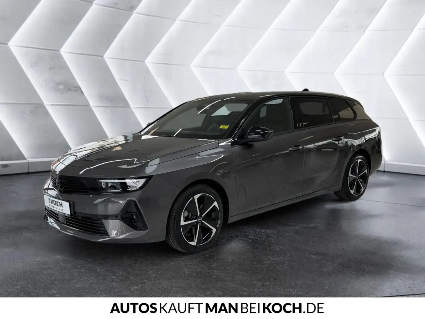 Opel Astra ST 1.2 Turbo GS AHK LED PDC SHZ LHZ NAV KAM Grau - 2