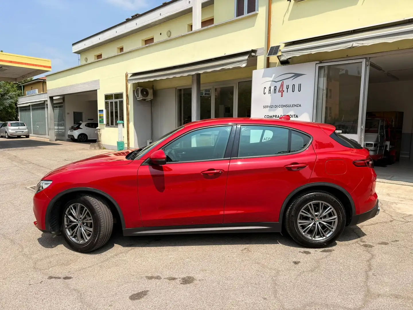 Alfa Romeo Stelvio 2.2 t Rosso Edizione rwd, AT8 160CV, FULL LED Rouge - 2