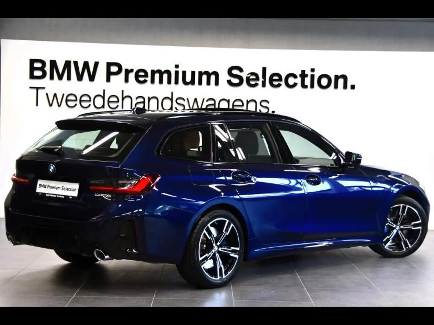 BMW 318 FACELIFT M PACK M REM PANORAMA Bleu - 2