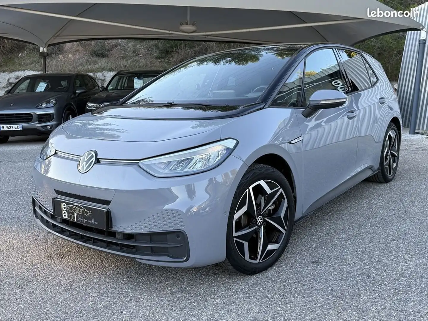 Volkswagen ID.3 204CH PRO S 77 KWH ACTIVE TVA RECUP Gris - 2