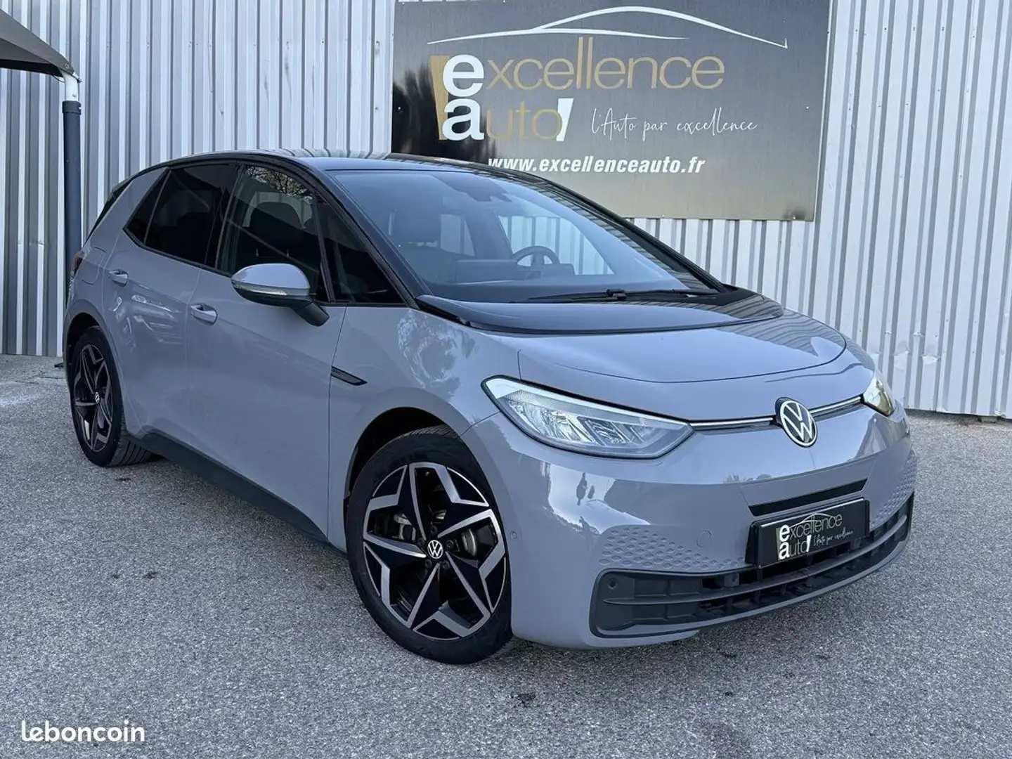 Volkswagen ID.3 204CH PRO S 77 KWH ACTIVE TVA RECUP Gris - 1