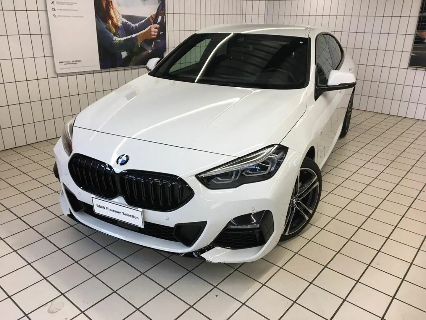 BMW 220 d Gran Coupe Msport auto Bianco - 1