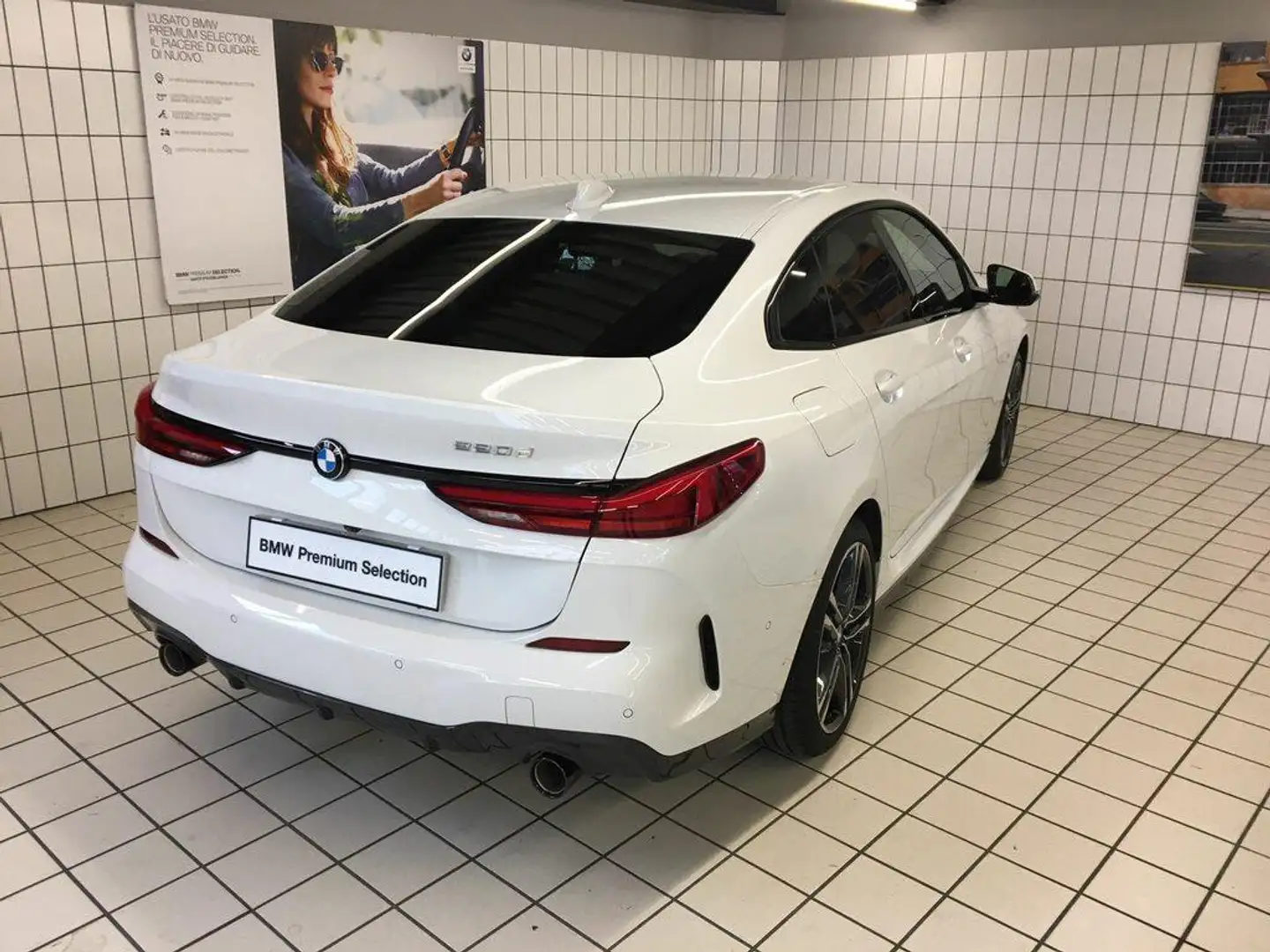 BMW 220 d Gran Coupe Msport auto Bianco - 2