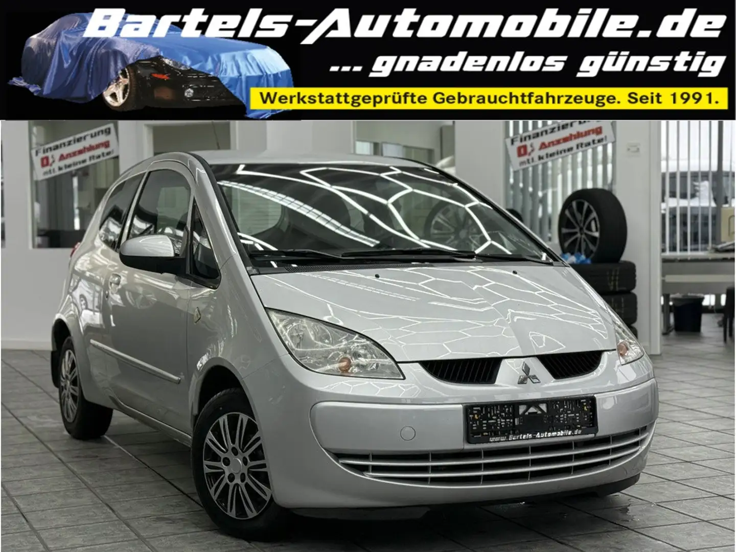 Mitsubishi Colt 1.3 Invite, 2.Hand, Klima, HU neu ! Silber - 1
