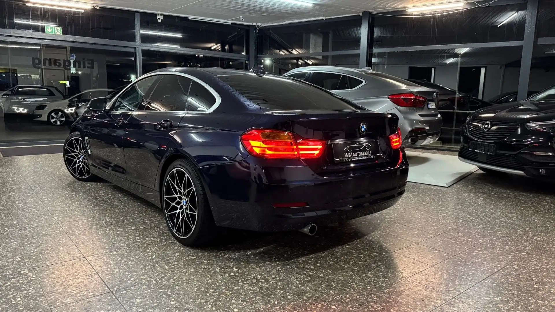 BMW 418 418d Gran Coupé*Autom*Navi-Prof*Xenon*AHK*EURO6* Blau - 2