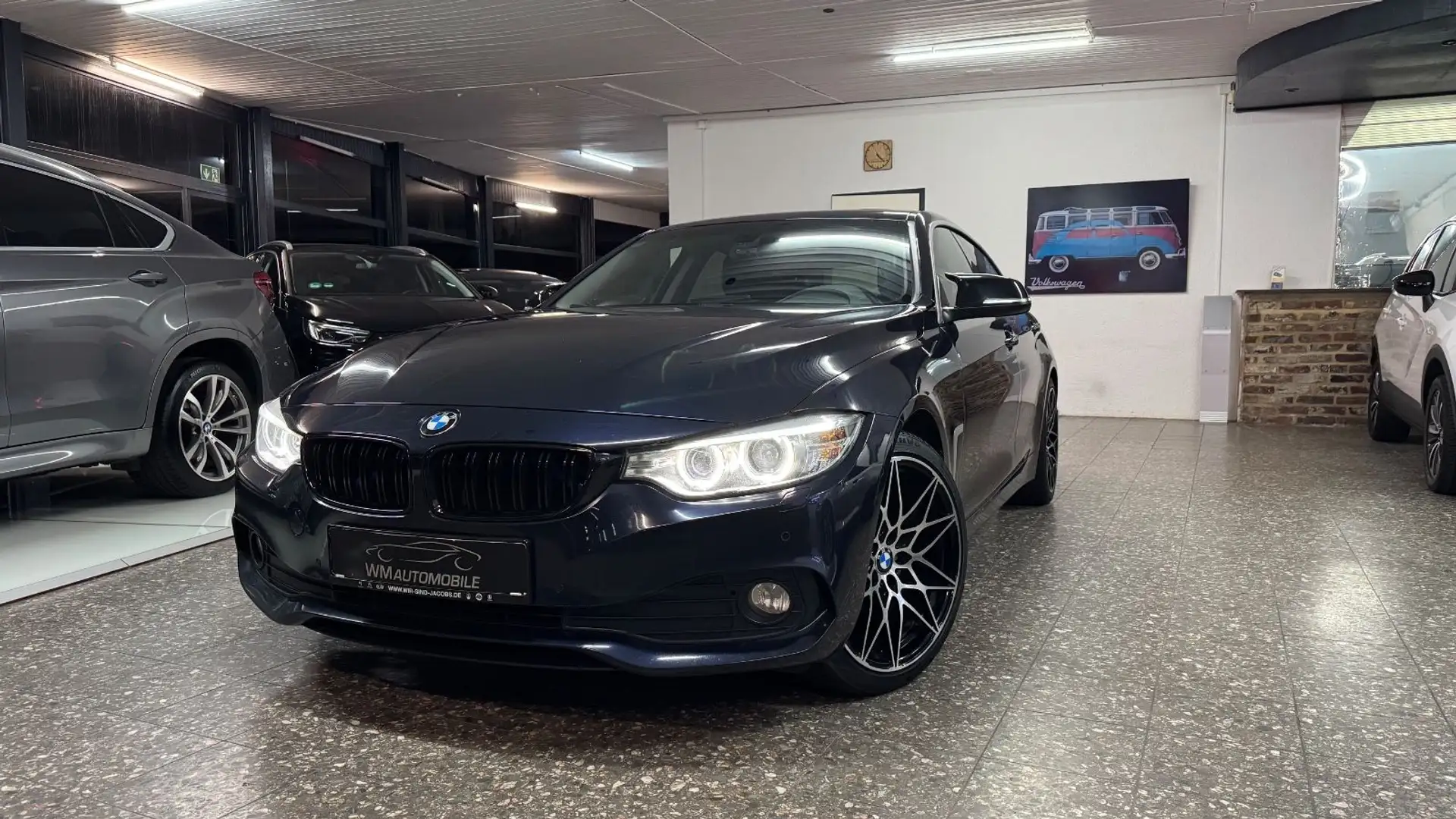 BMW 418 418d Gran Coupé*Autom*Navi-Prof*Xenon*AHK*EURO6* Blau - 1