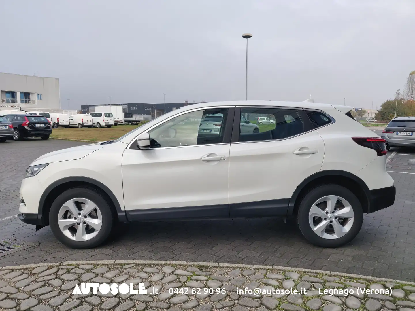 Nissan Qashqai Qashqai 1.5 DCI Business Automatica Bianco - 2