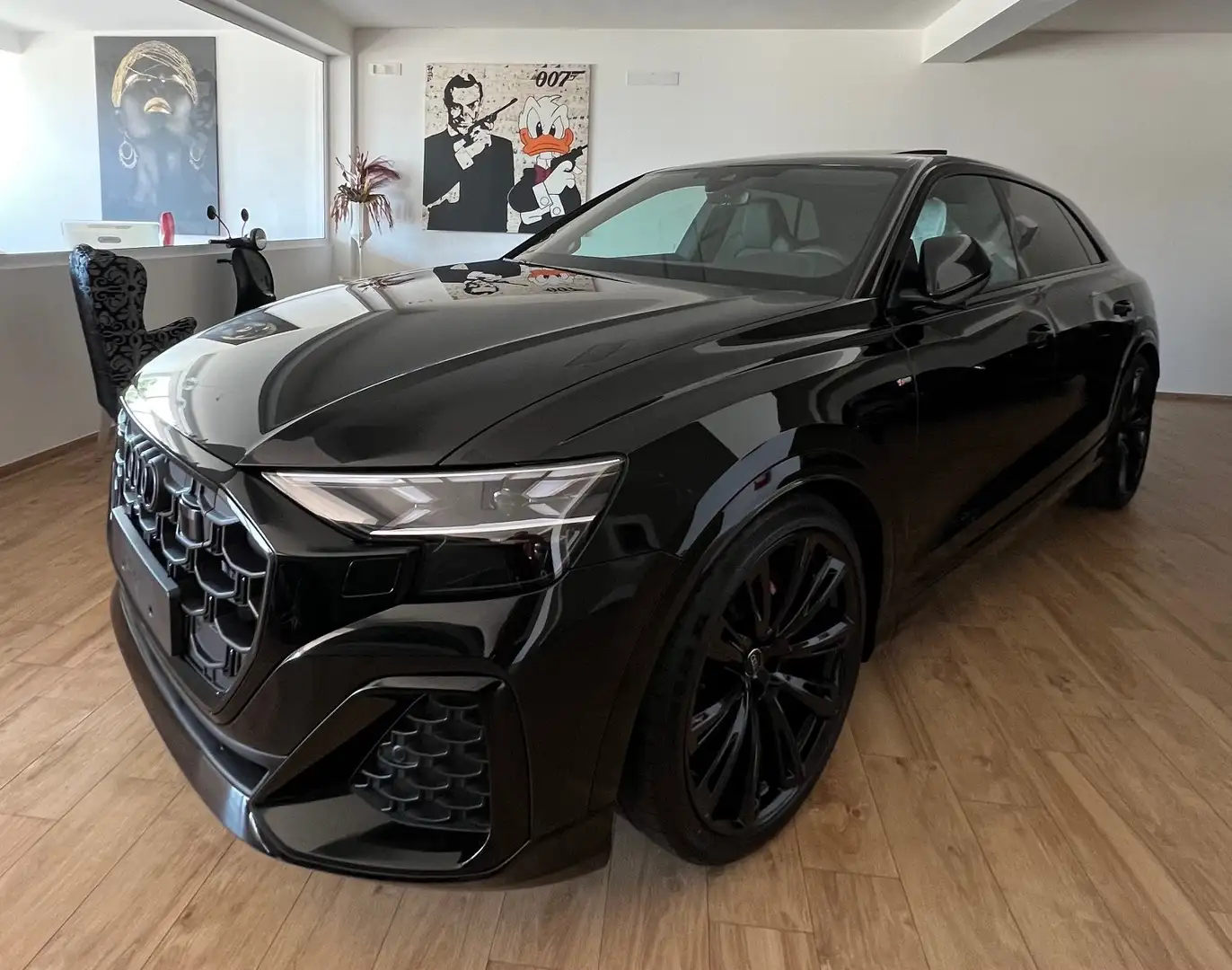 Audi Q8 50 3.0 TDI MHEV S-LINE EDITION TOTAL BLACK Nero - 1