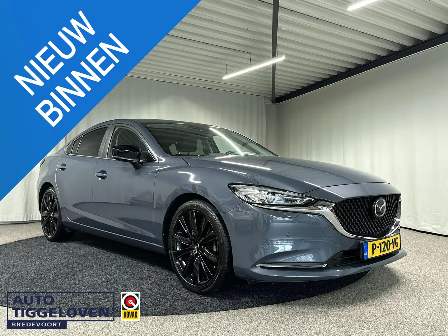 Mazda 6 2.0 SkyActiv-G 165 Business Automaat | Trekhaak | Grijs - 1