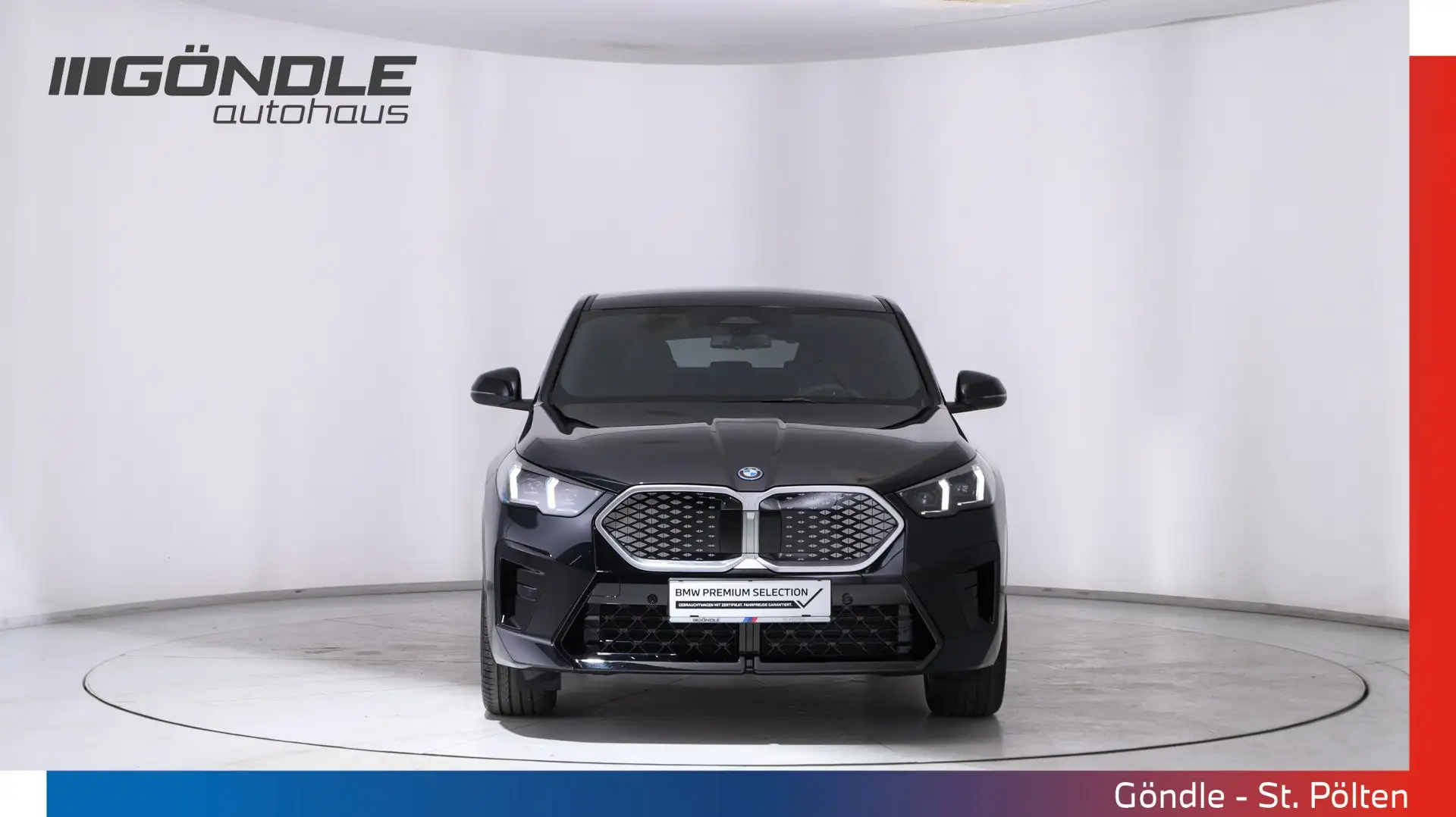 BMW iX2 eDrive20 M-Sport Schwarz - 2