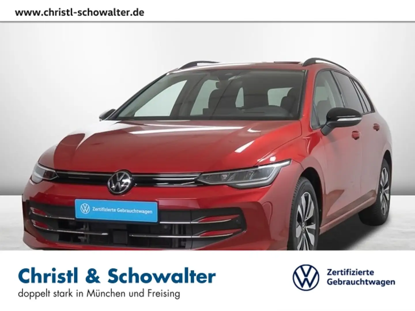 Volkswagen Golf VIII Var. 1.5 eTSI DSG GOAL LED KLIMA NAVI Rot - 1