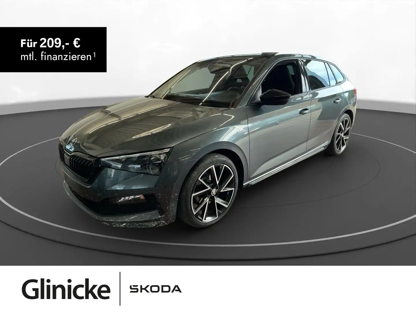 Skoda Scala 1.5 TSI DSG Navi Kessy Monte Carlo PDC LED Grau - 1