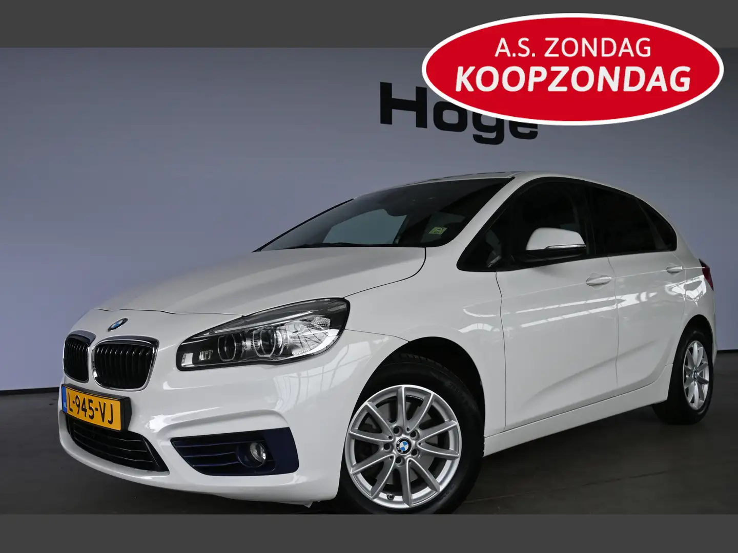 BMW 218 2-serie Active Tourer 218I Navigatie Climate contr Blanc - 1