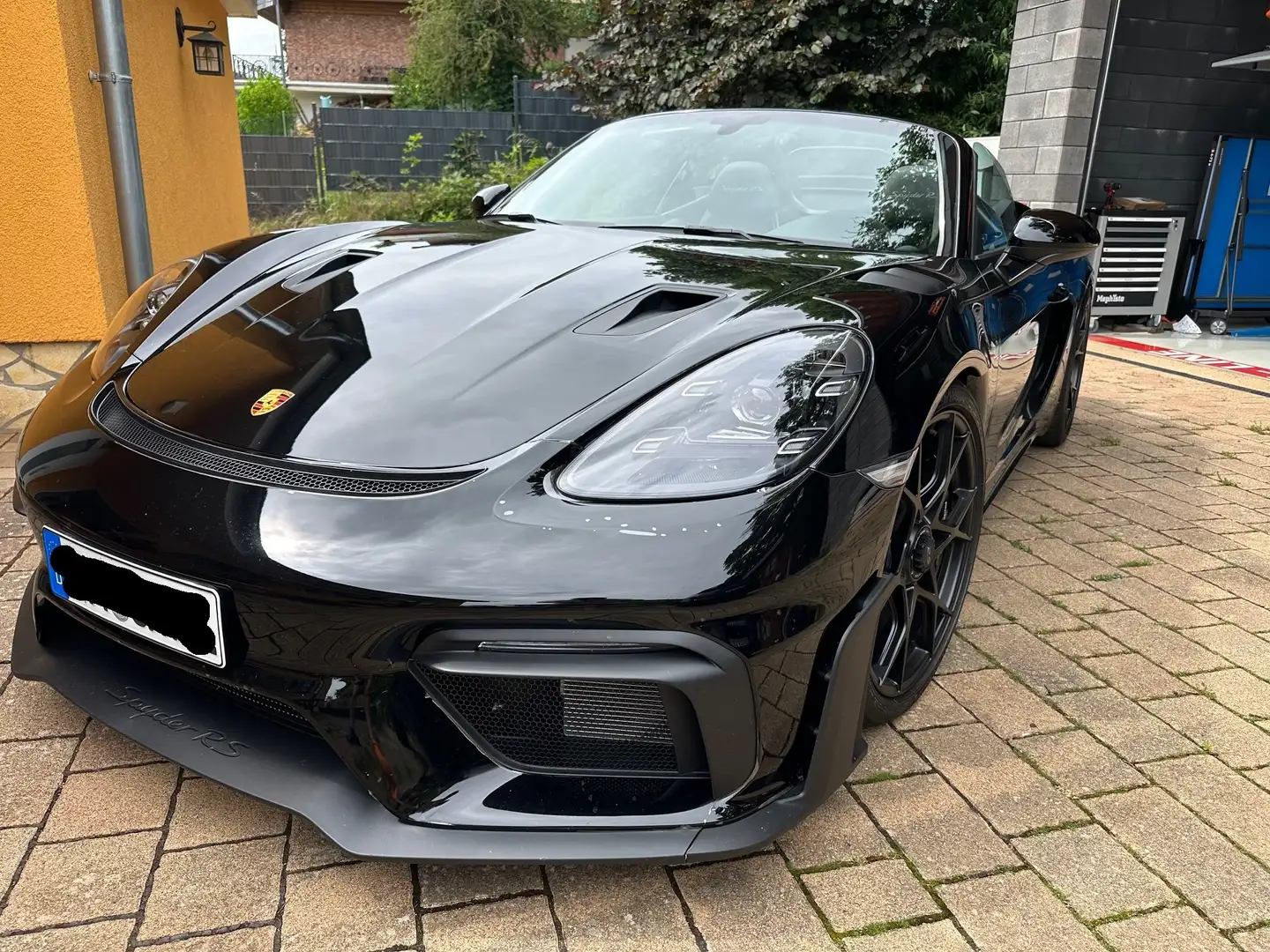 Porsche 718 Spyder 718 Spyder RS Noir - 1