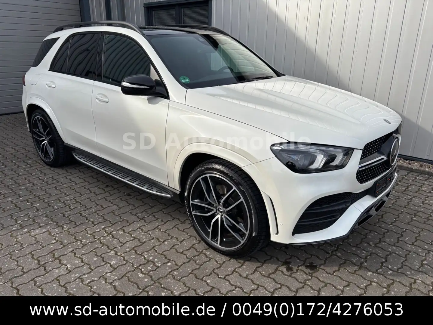 Mercedes-Benz GLE 350 d 4Matic AMG-LINE+NIGHT+PANORAMA+22"ZOLL Weiß - 1