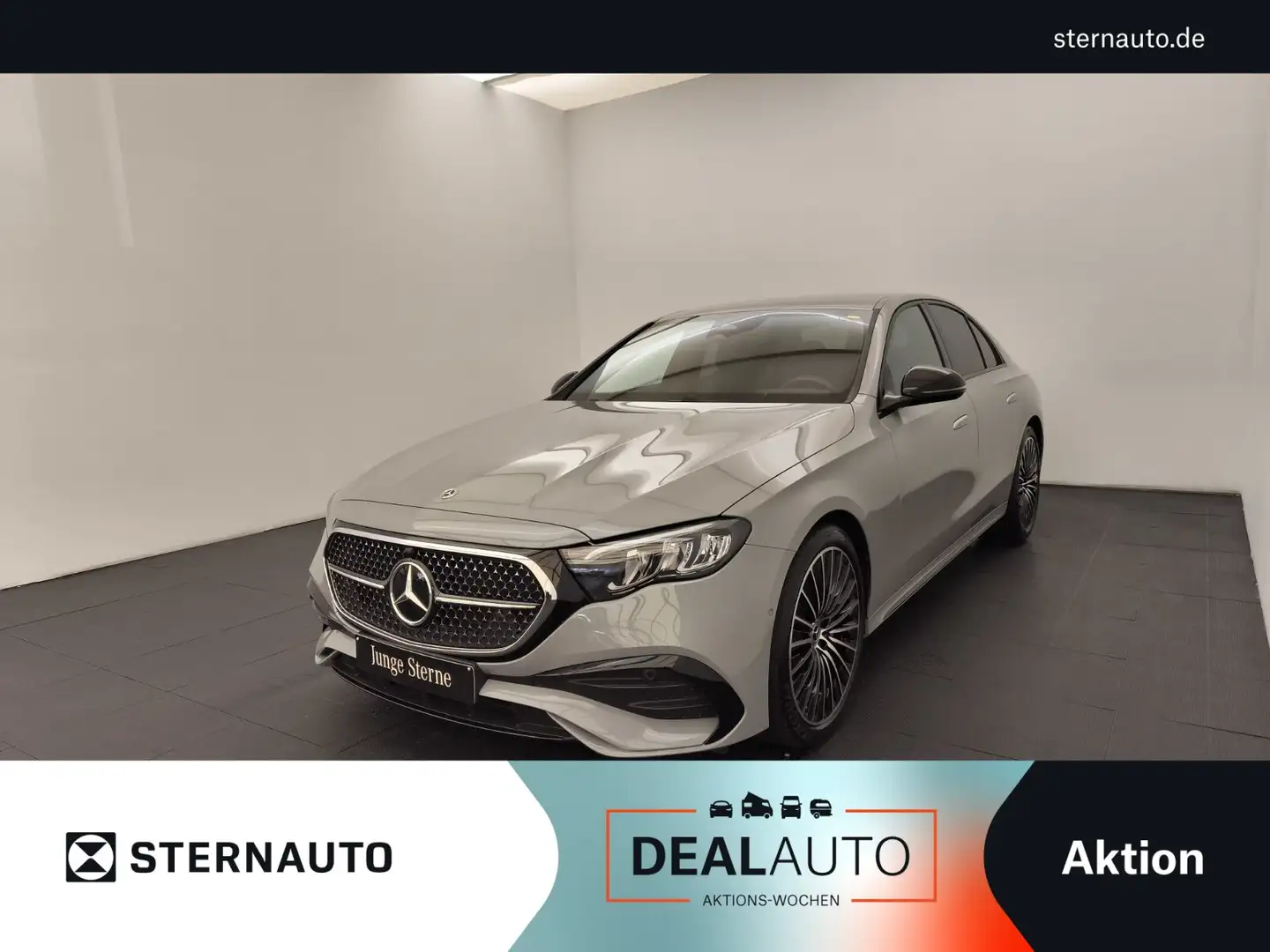 Mercedes-Benz E 200 E 200 Limo AMG Advanced 20 Zoll Night KeyGo Navi Grau - 1