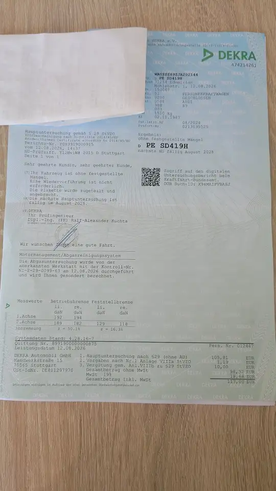 Audi 80 1.9E mit Kamei Zender X1 Kit, Treser, Votex, foto 12