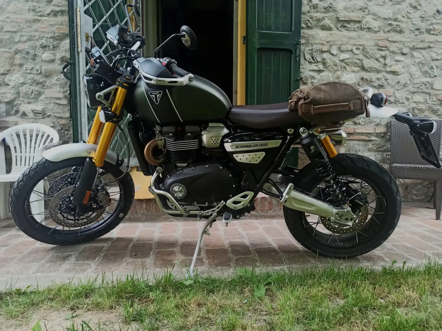 Triumph Scrambler 1200 xe Verde - 2