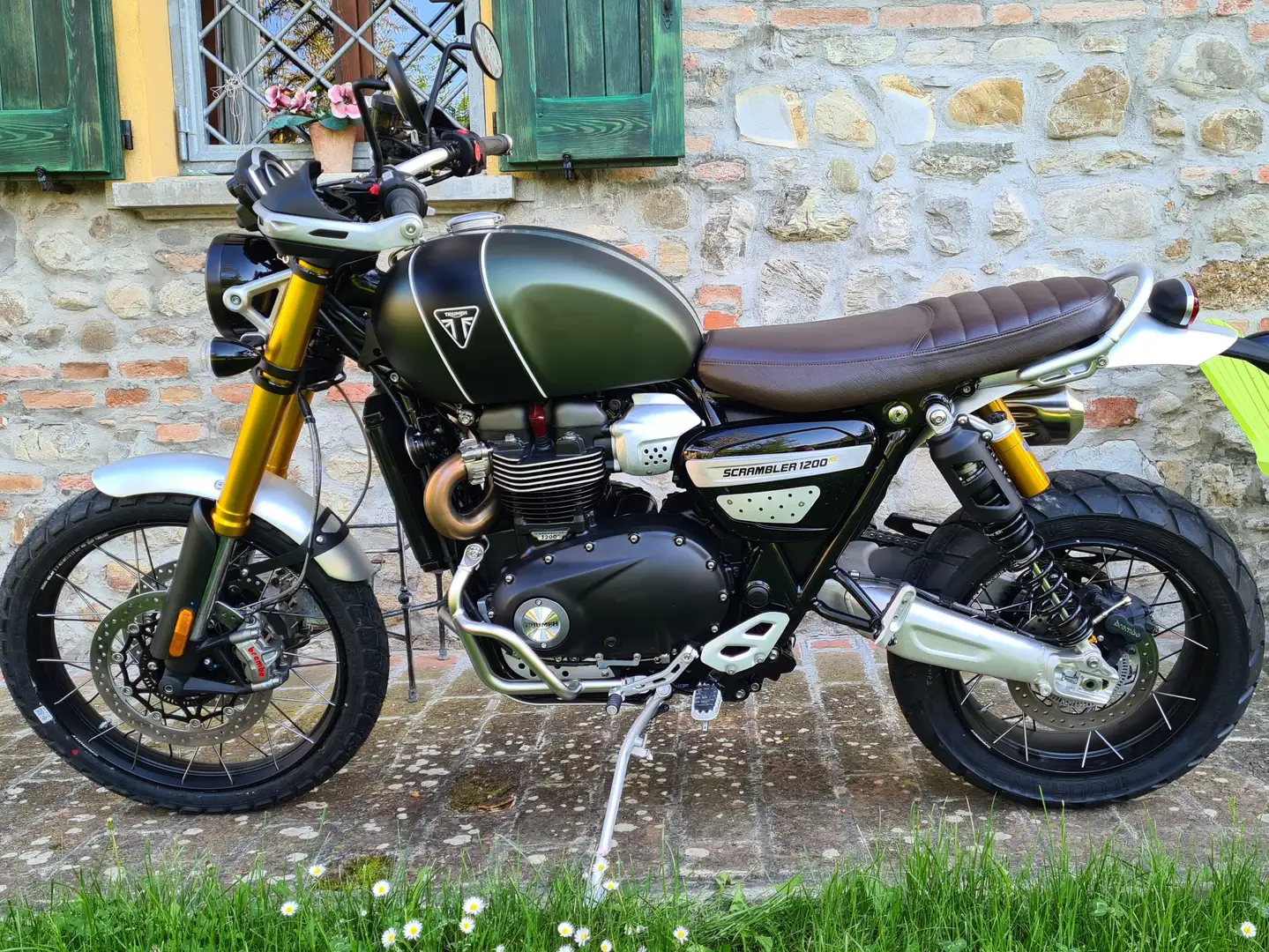 Triumph Scrambler 1200 xe Verde - 1