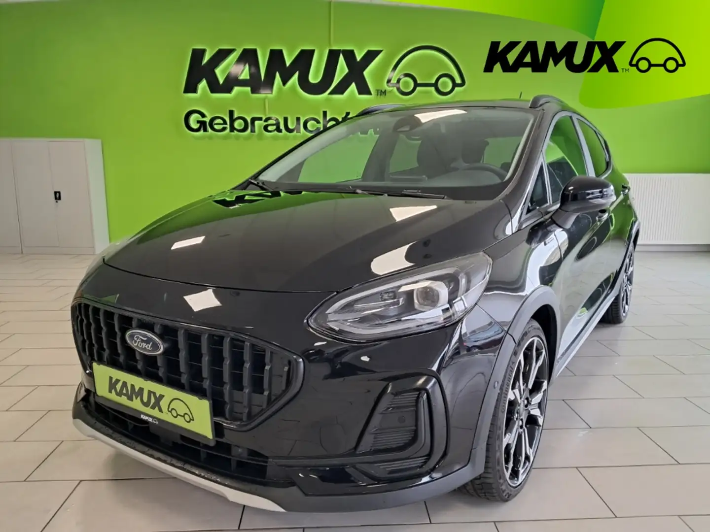 Ford Fiesta 1.0EB Aut.Active X+LED+ACC+KAMERA+TEMPO Noir - 1