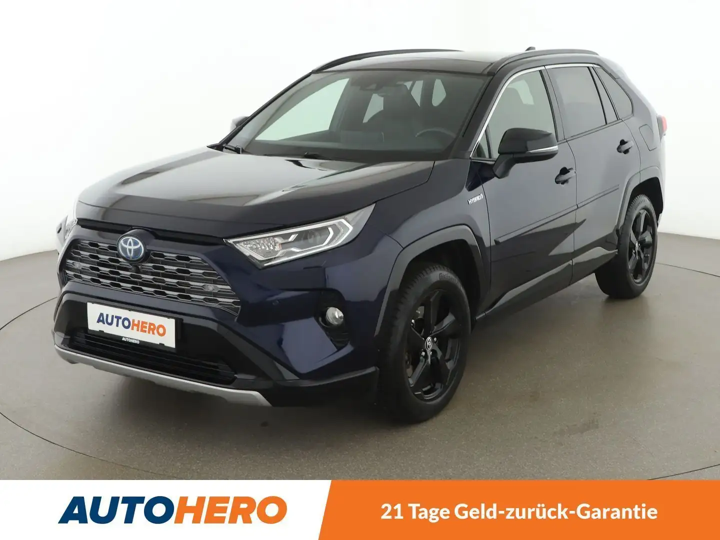 Toyota RAV 4 2.5 Hybrid 4x4 Style Aut. *LED*ACC*360°*SPUR*TOT* Blau - 1