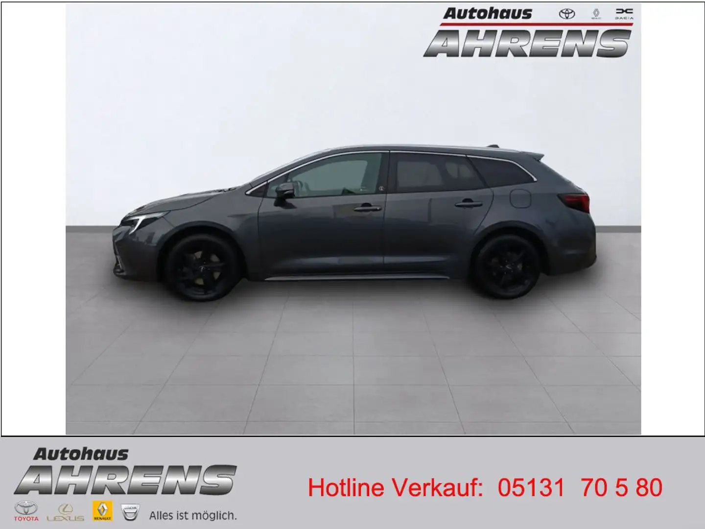 Toyota Corolla 2.0 Hybrid TS Team D Lenkradheizung Gris - 2