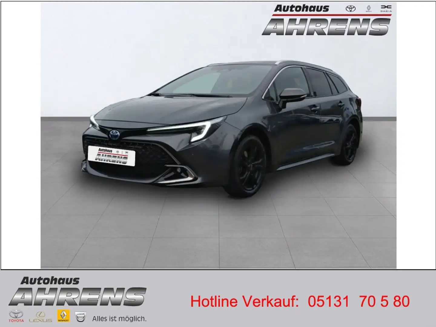 Toyota Corolla 2.0 Hybrid TS Team D Lenkradheizung Gris - 1