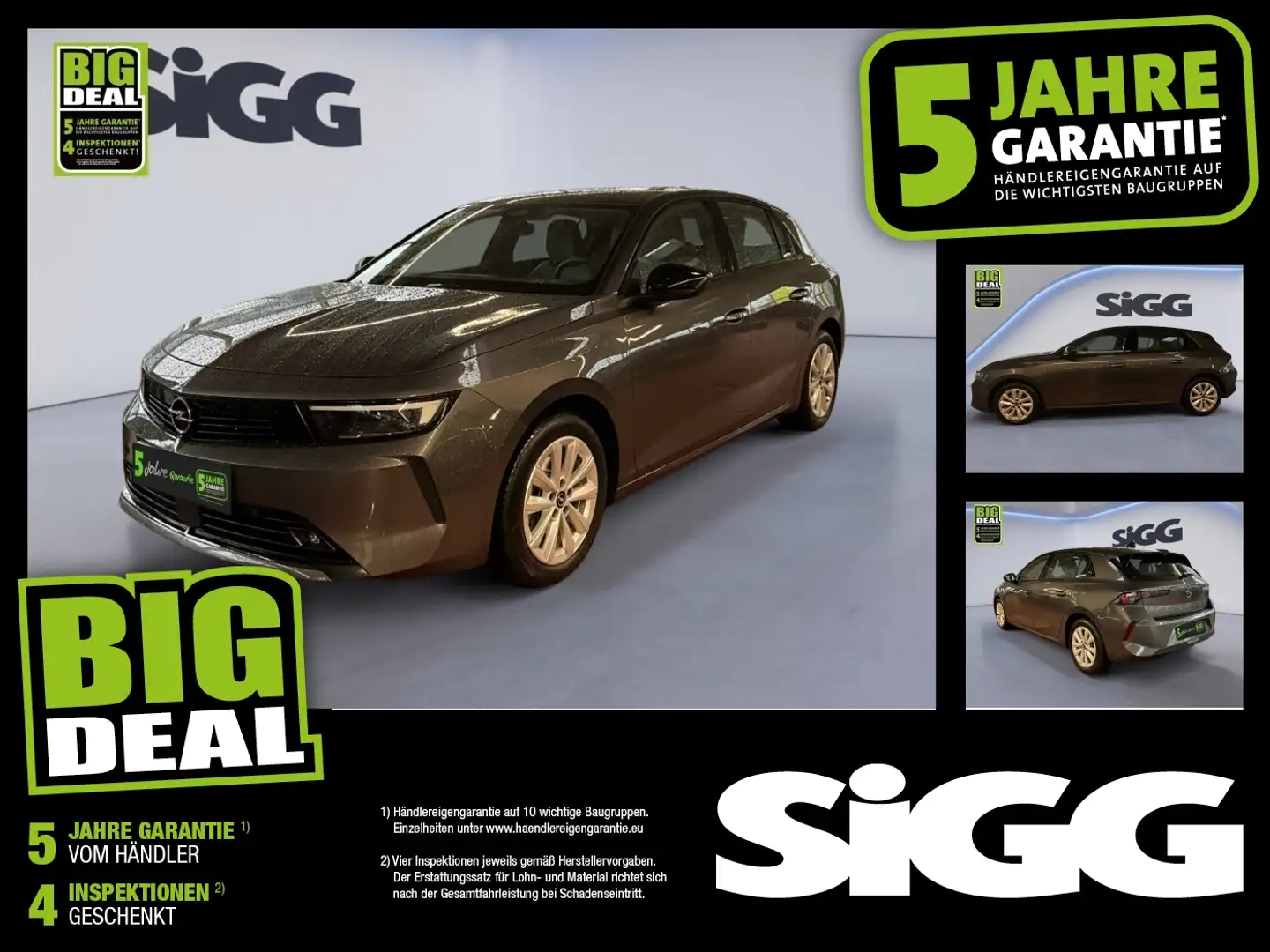 Opel Astra L 1.2 Turbo Enjoy SHZ*Lenkradheizung Grijs - 1