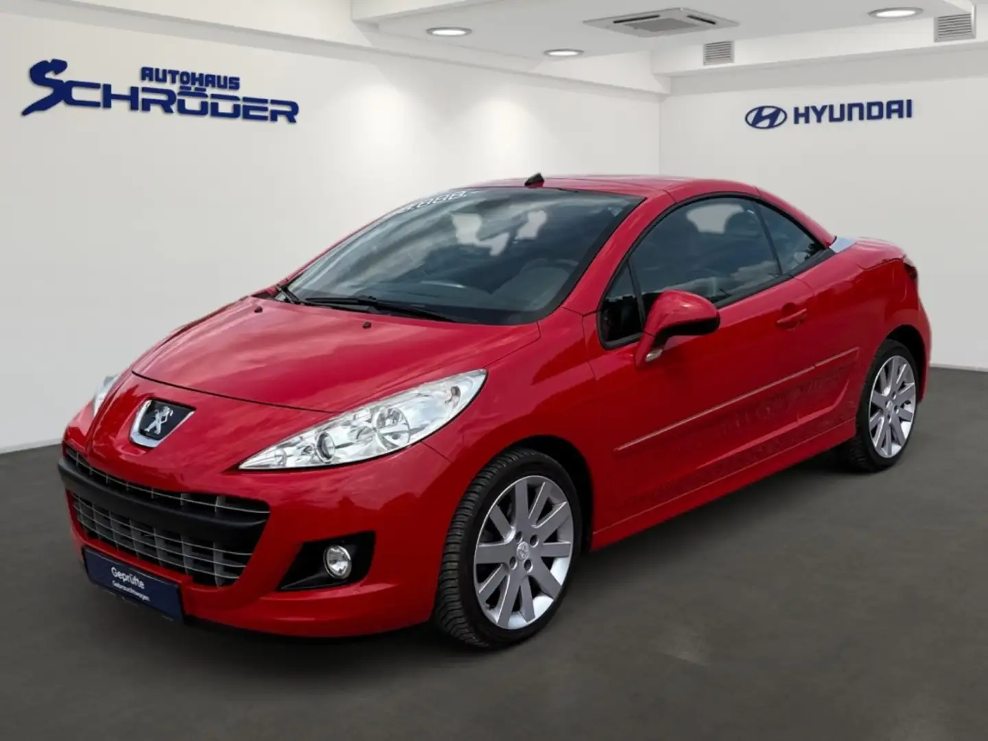 Peugeot 207 CC Cabrio-Coupe 1.6 16V Allure Allwetterreifen Rosso - 1