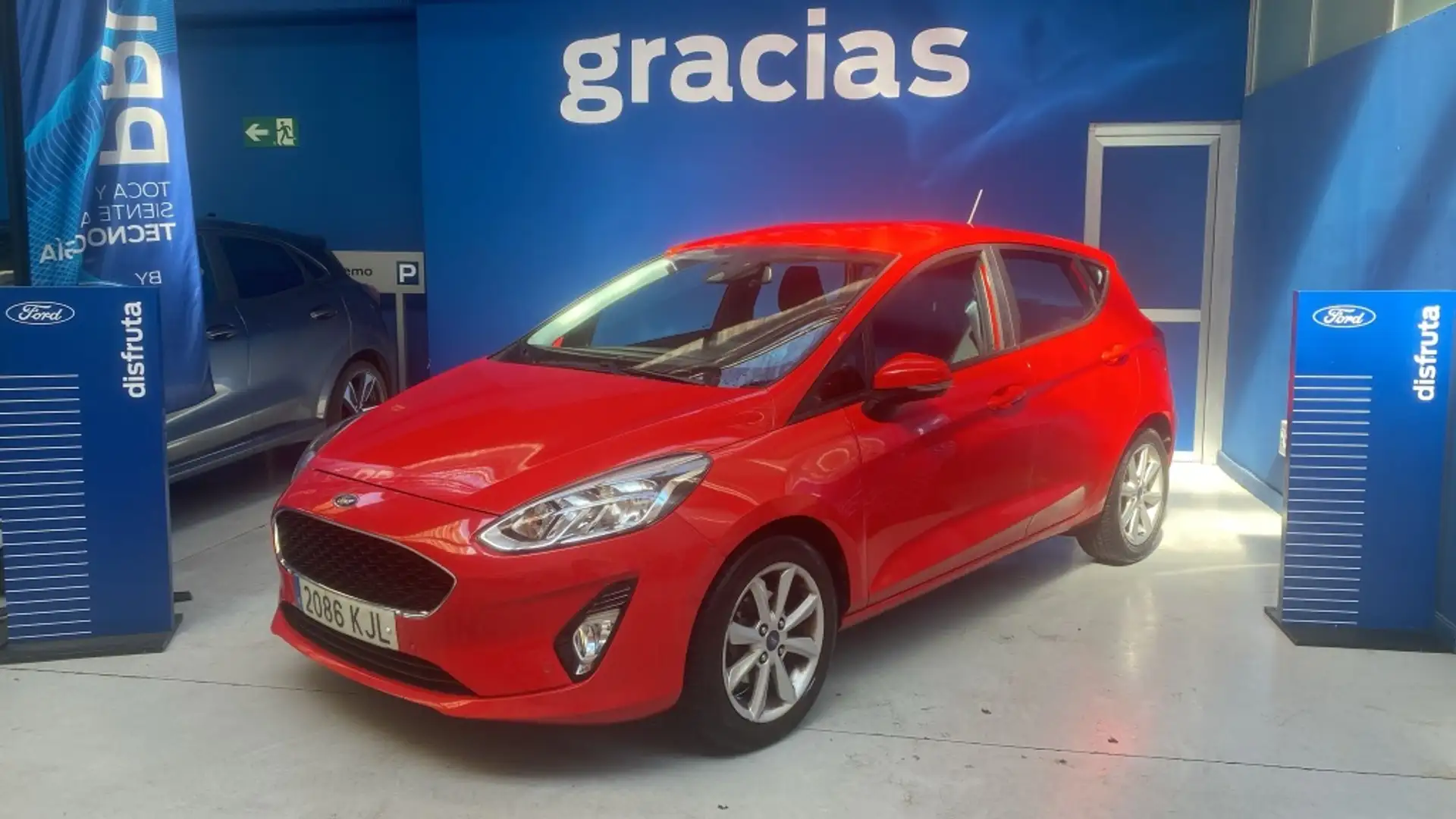 Ford Fiesta 1.0 EcoBoost S/S Trend+ 100 Red - 2