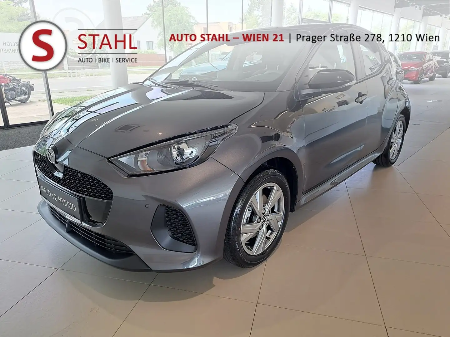 Mazda 2 Mazda2 Hybrid Exclusive Line Aut. AUTO STAHL WI... Grau - 1